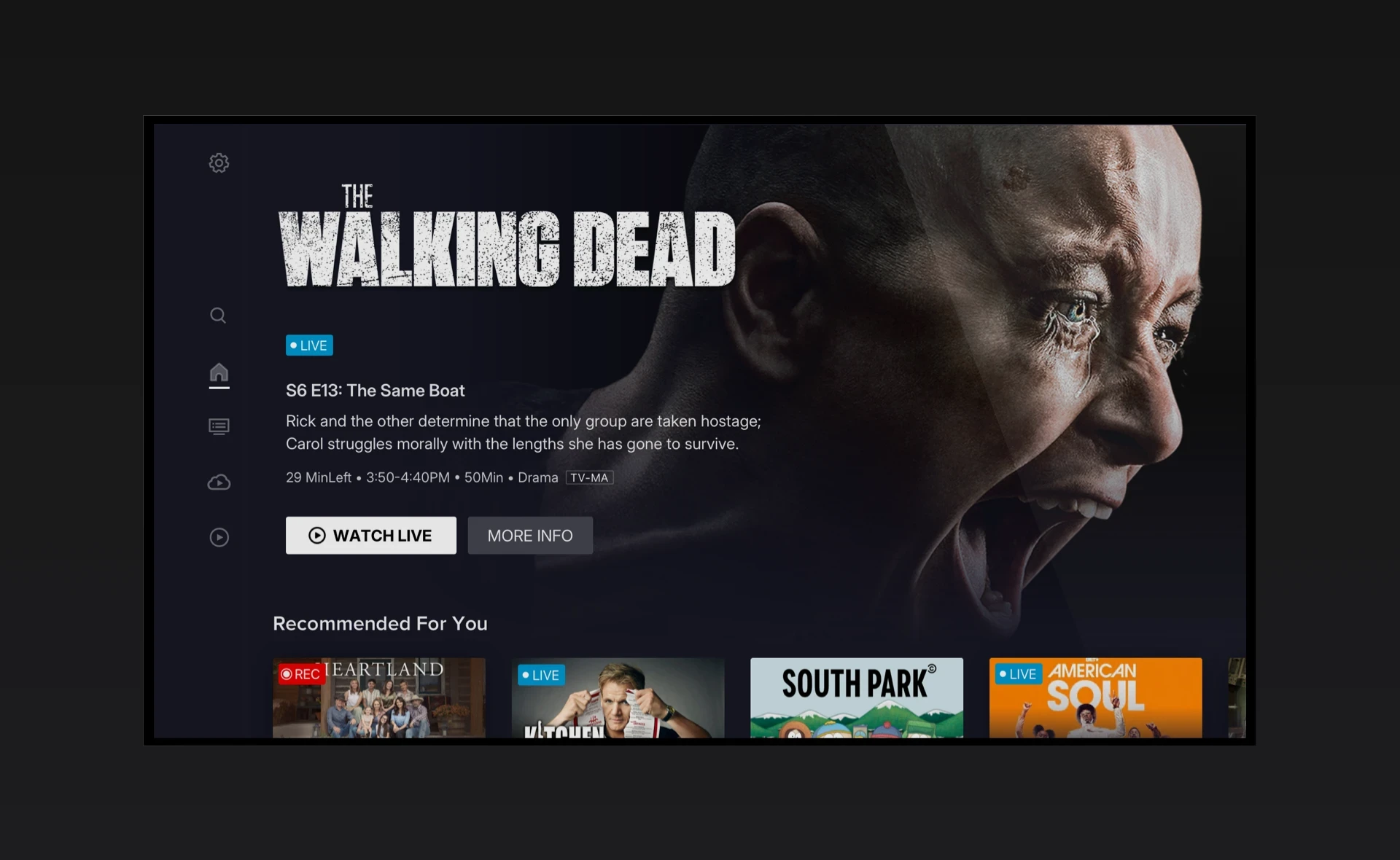 Sling TV OVERHAUL – screen 2